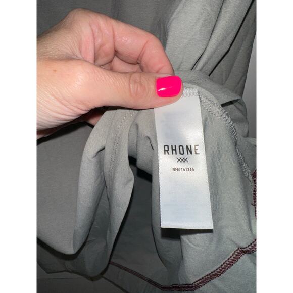 Rhône men’s performance tee in gray size Large - Picture 5 of 7